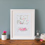 Personalised Best Buds Print, thumbnail 1 of 5