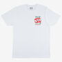 Meatball Marinara Sub Unisex Graphic T Shirt In White, thumbnail 5 of 6