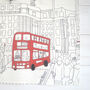 Personalised London Linen Napkin Sets, thumbnail 6 of 12