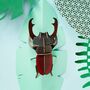 Stag Beetle 3D Wall Decoration, thumbnail 1 of 5