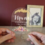 Personalised Everlasting Birthday Card For Step Mum, thumbnail 2 of 3