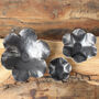 Botanical Flower Candle Bowls. Hand Forged Iron Candle Holders, Limited Edition, thumbnail 7 of 8