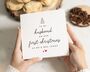 Personalised Husband First Christmas Card, thumbnail 1 of 6