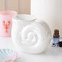 Pearlescent Spiral Shell Oil Burner, thumbnail 1 of 2