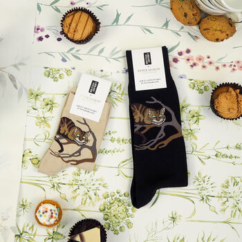 Alice's Adventures In Wonderland Women Sock Cheshire Cat, 4 of 6