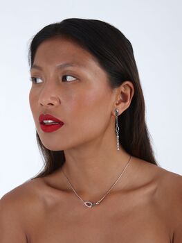 Small Linked Petal Pendant, 8 of 12