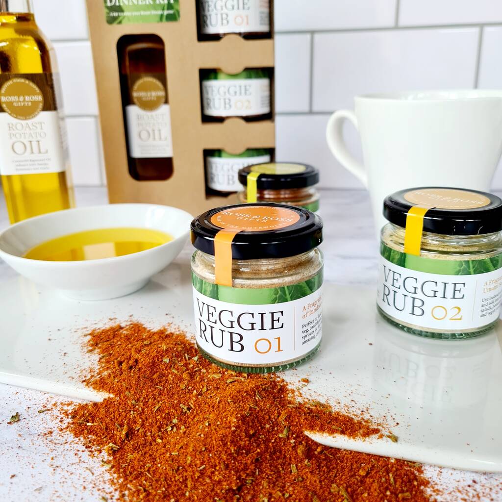 Veggie Roast Dinner Quad Kit By Ross & Ross Gifts