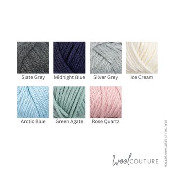Beginner Ribbed Cup Cosy Knitting Kit, 6 of 7
