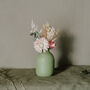 Single Vase And Mini Dried Flowers Bunch, thumbnail 1 of 3