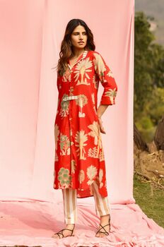 Goa Palm Print Co Ord Set, 4 of 7