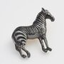 Zebra Brooch, thumbnail 2 of 6