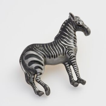 Zebra Brooch, 2 of 6