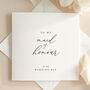 Luxury Wedding Day Card For Maid Of Honour With Wax Seal, thumbnail 7 of 8