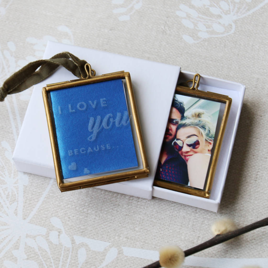 Reasons I Love You Mini Hanging Frame By Luna Studio Designs