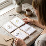 Pack Of Four Wildlife Just To Say Cards, thumbnail 2 of 9