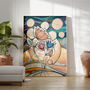 Night Blossom Floral Fine Art Giclée Print, thumbnail 1 of 4