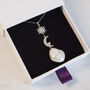 Bronte Pearl Drop Necklace, thumbnail 4 of 7