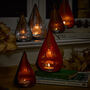 Metallic Hanging Candle Holders, thumbnail 2 of 6
