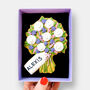 Personalised Floral Bouquet Letterbox Cookie, thumbnail 1 of 8