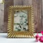 Gold Starburst Photo Picture Frame 6x4 Inch, thumbnail 8 of 9