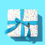 Bright Dots And Spots Wrapping Paper Roll Or Folded, thumbnail 1 of 3