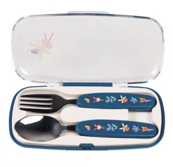 Personalised Child's Fairies Cutlery Set, 4 of 4