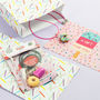Donut Themed Jewellery Craft Mini Kit, thumbnail 1 of 5