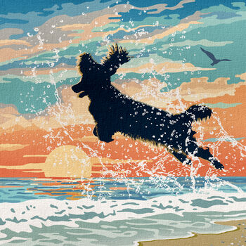Seaside Spaniel Print. Limited Edition Dog Lover’s Gift, 8 of 12