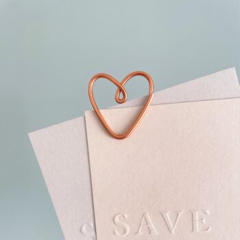 Handmade Heart Paperclips, 4 of 9