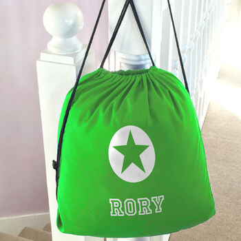 Child's Personalised Star Swim Bag, 6 of 6