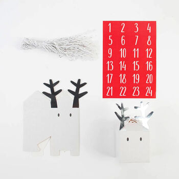 Reindeer Boxes Advent Calendar, 3 of 4