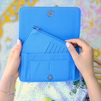 Personalised Travel Wallet With Card Holder Purse, 7 of 7