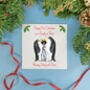Personalised Penguin Family First Christmas Card, thumbnail 8 of 8