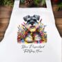 Personalised Schnauzer In Christmas Lights, thumbnail 12 of 12