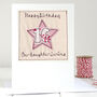 Personalised 16th Birthday Star Card For Girl, thumbnail 1 of 8