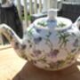 Two Cup Teapot In Harebell Design, thumbnail 2 of 10