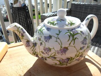 Two Cup Teapot In Harebell Design, 2 of 10