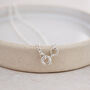 Sterling Silver Cross Charm Anklet, thumbnail 4 of 4