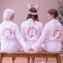 Personalised Autumn Wedding Women's Dressing Gown, thumbnail 2 of 7