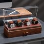 Premium Wooden Watch Box For Men The Watch Deck Pro, thumbnail 1 of 7