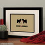 Personalised Tibetian Terrier Print For One Or Two Dogs, thumbnail 8 of 10