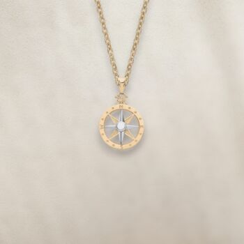 9ct Gold Compass Necklace, 4 of 10