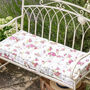Helmsley Blush Floral Bench Cushion, thumbnail 1 of 6