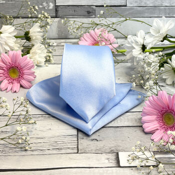 Baby Blue Wedding Tie Set, 2 of 10