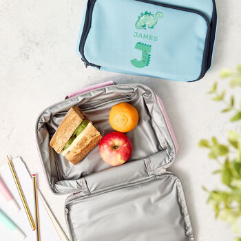 Kids Dinosaur Lunch Bag Personalised Gift, 3 of 6