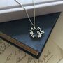 'Love You More' Necklace In Silver And Gold, thumbnail 6 of 8