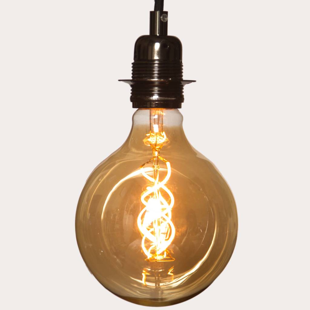 led light bulb globe vintage by william & watson | notonthehighstreet.com