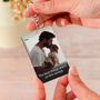 Personalised Metal Photo Funny Keyring For Dad, thumbnail 5 of 6