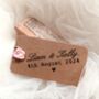 Wedding Names And Date Rubber Stamp, thumbnail 1 of 5