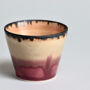 Handmade Japanese Beaker Mug Orange X Cherry, thumbnail 1 of 10